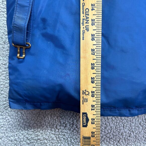VTG Frostline Kit Jacket Womens Large Blue Belted Down Puffer Insulated Full Zip - Picture 13 of 14